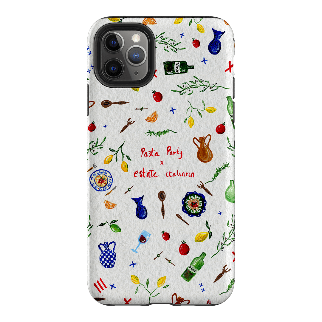 Pasta Party Printed Phone Cases iPhone 11 Pro Max / Armoured by BG. Studio - The Dairy
