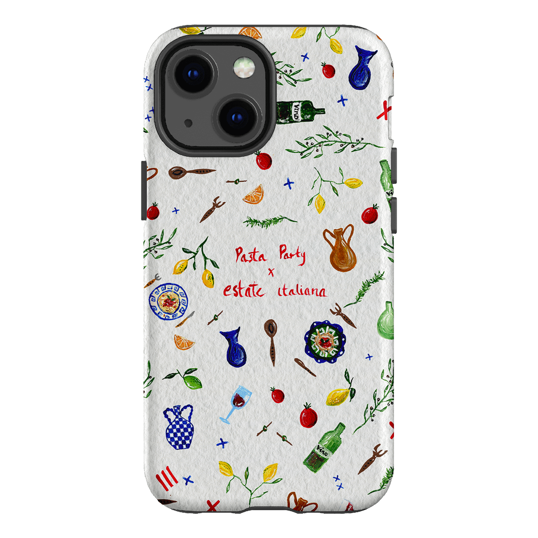 Pasta Party Printed Phone Cases iPhone 13 Mini / Armoured by BG. Studio - The Dairy