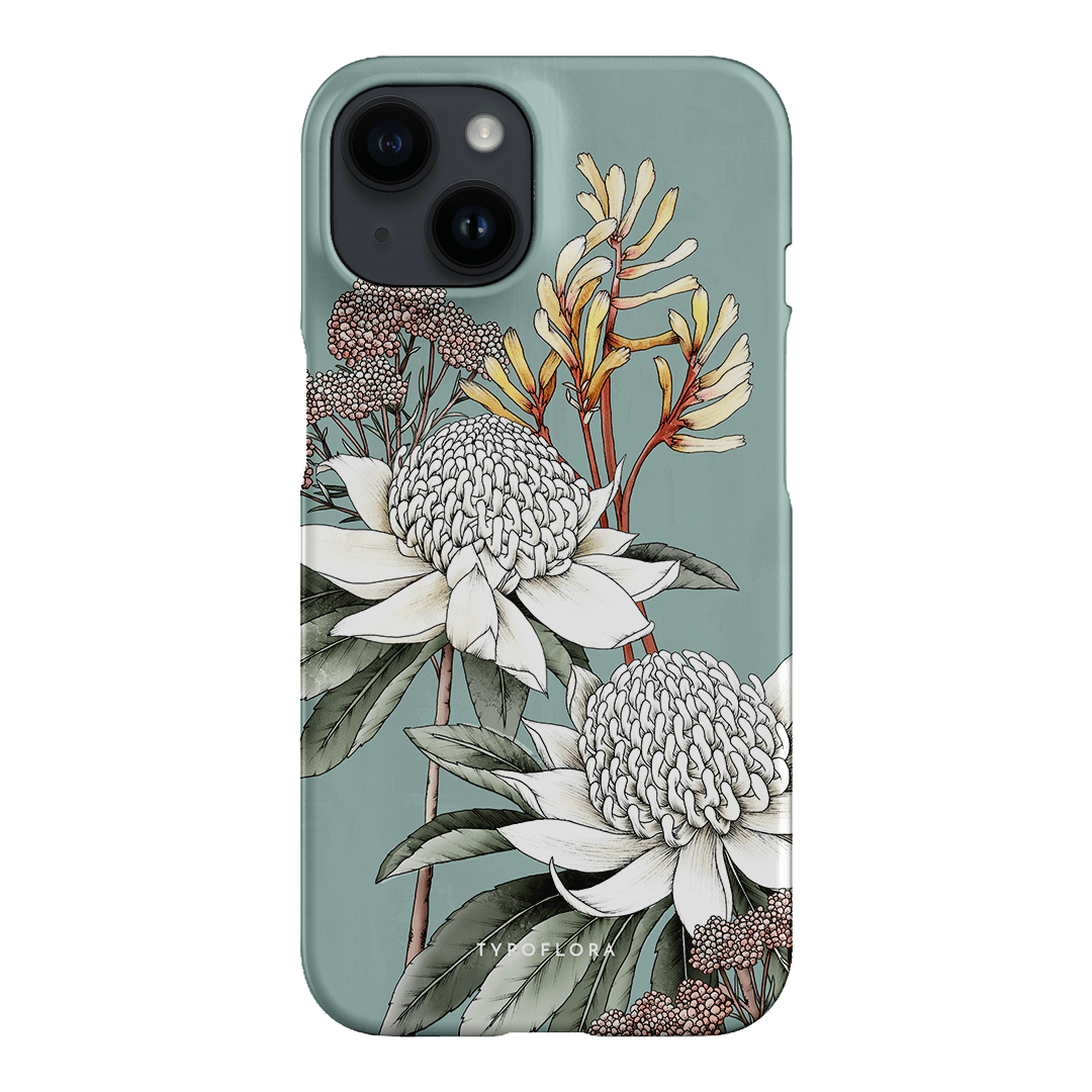 Waratah Printed Phone Cases iPhone 14 / Snap by Typoflora - The Dairy