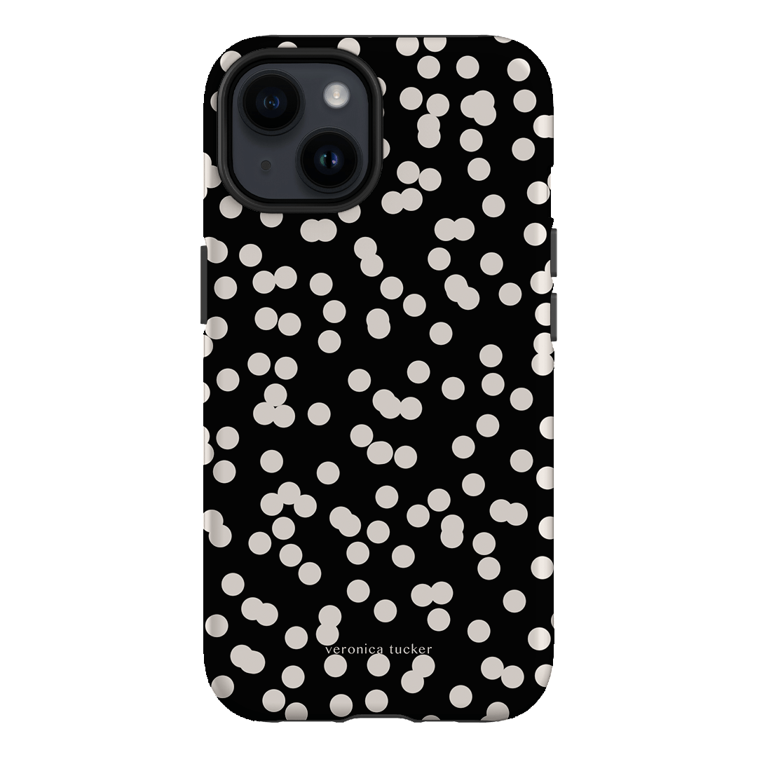 Mini Confetti Noir Printed Phone Cases iPhone 14 / Armoured by Veronica Tucker - The Dairy