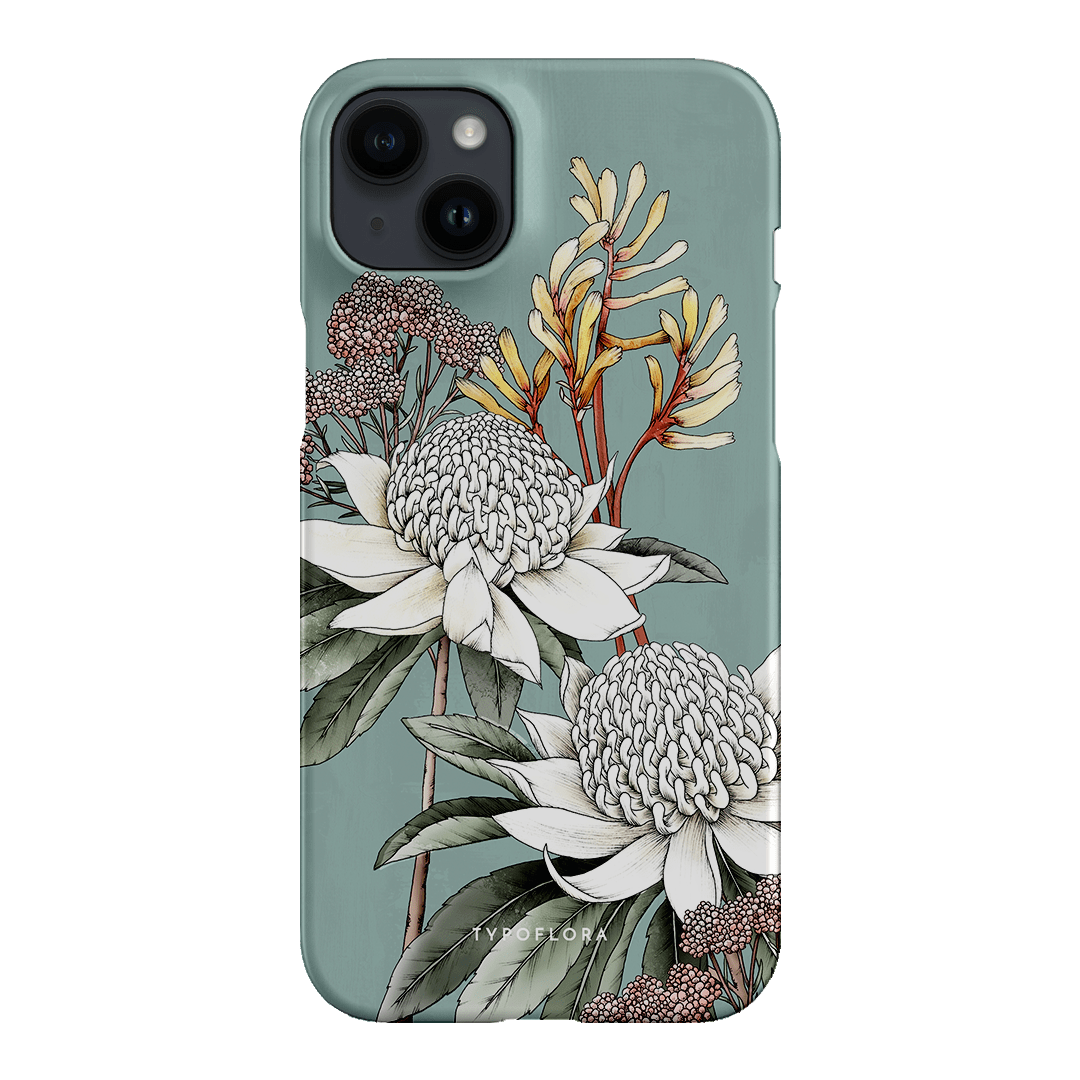 Waratah Printed Phone Cases iPhone 14 Plus / Snap by Typoflora - The Dairy