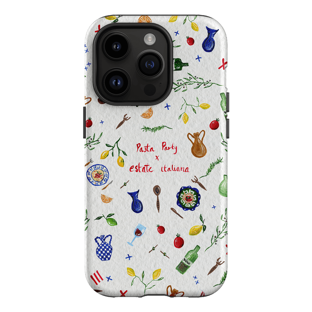 Pasta Party Printed Phone Cases iPhone 14 Pro / Armoured by BG. Studio - The Dairy
