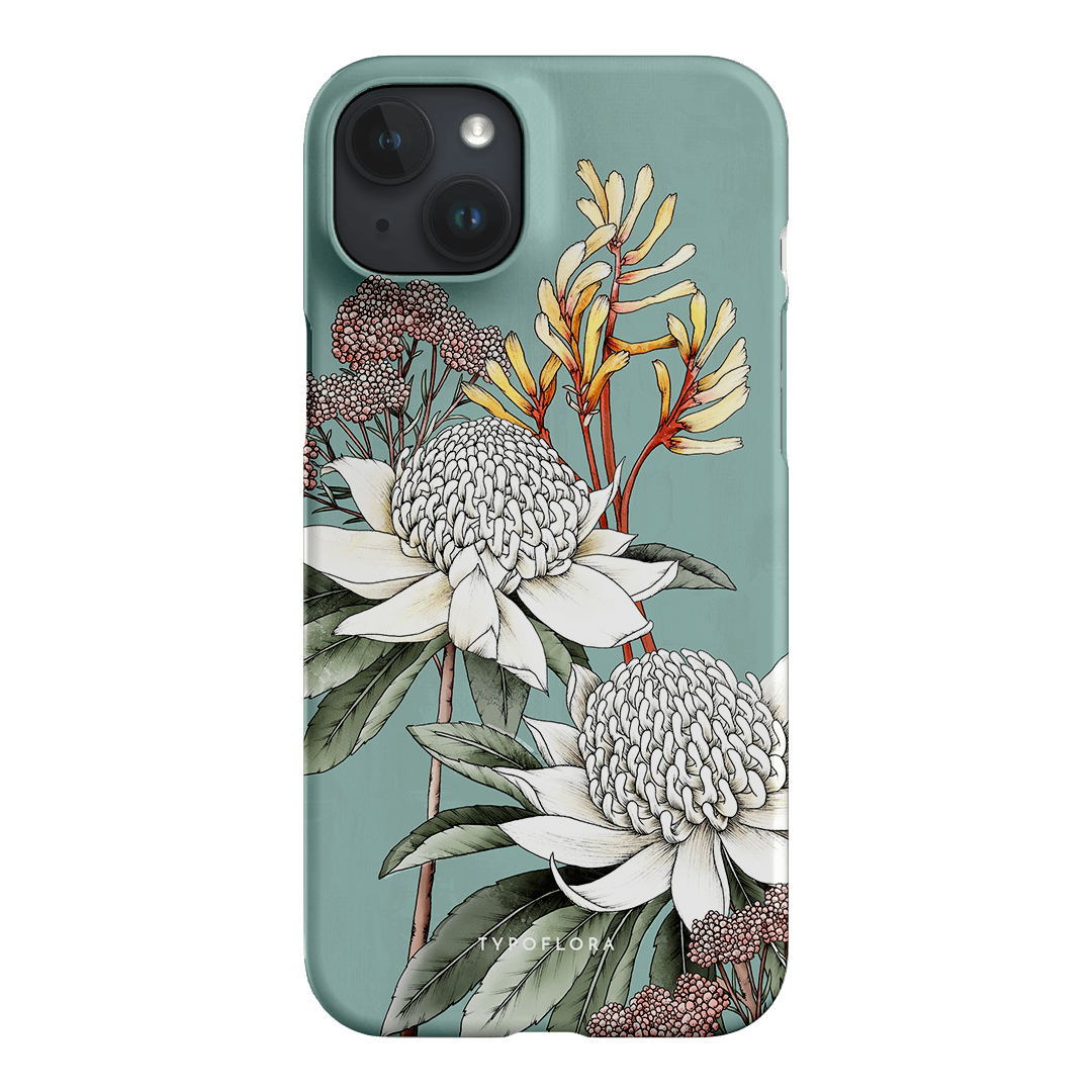 Waratah Printed Phone Cases iPhone 15 Plus / Snap by Typoflora - The Dairy