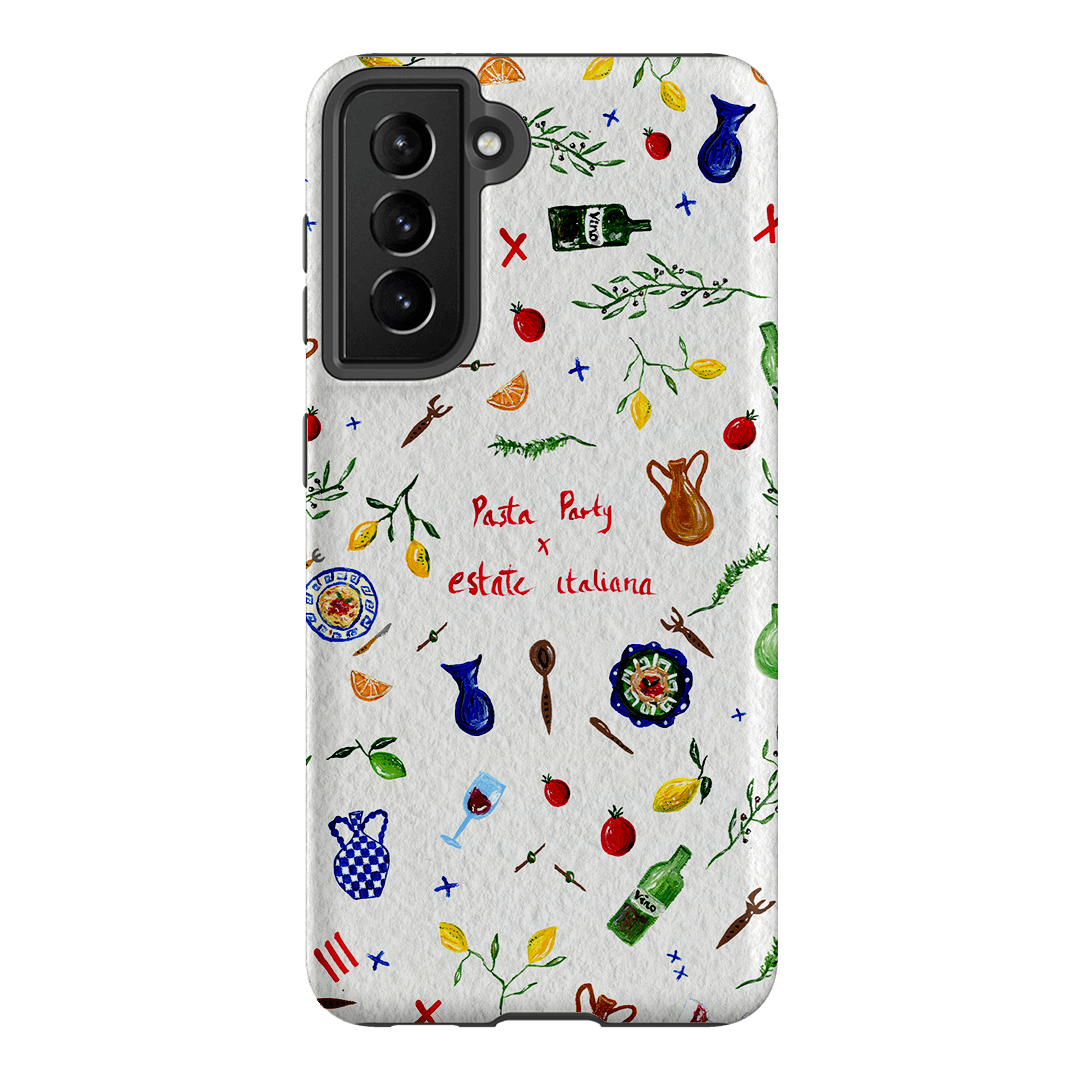 Pasta Party Printed Phone Cases Samsung Galaxy S21 / Armoured by BG. Studio - The Dairy