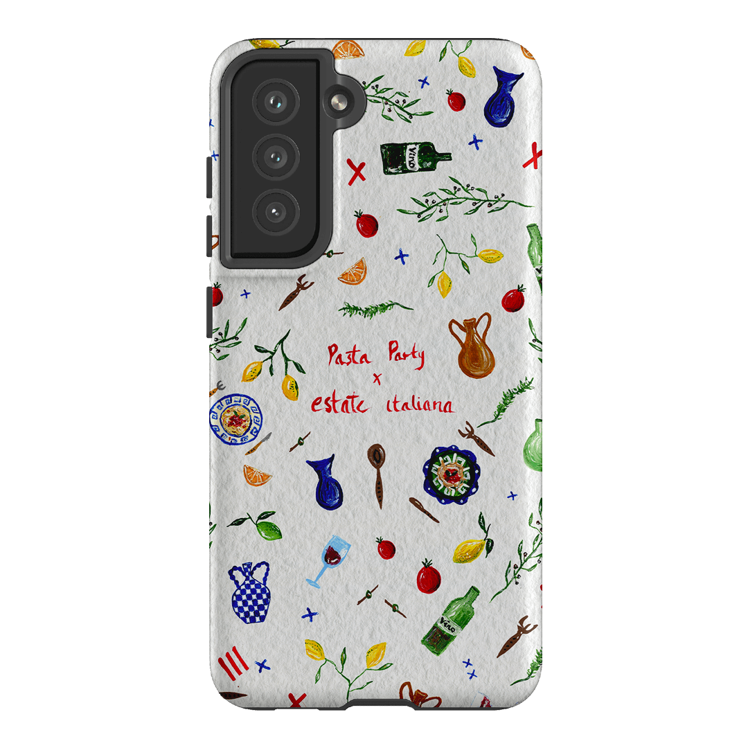 Pasta Party Printed Phone Cases Samsung Galaxy S21 FE / Armoured by BG. Studio - The Dairy