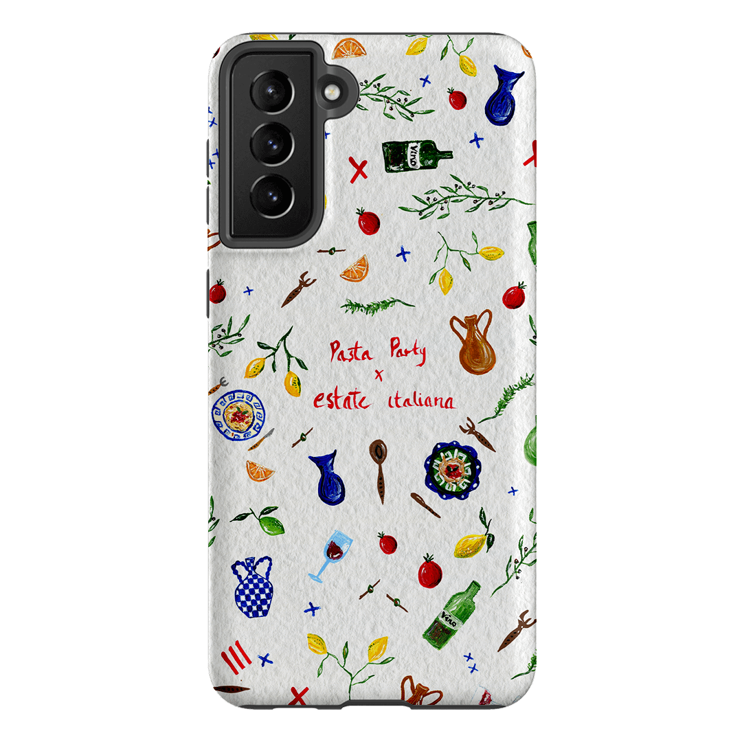 Pasta Party Printed Phone Cases Samsung Galaxy S21 Plus / Armoured by BG. Studio - The Dairy