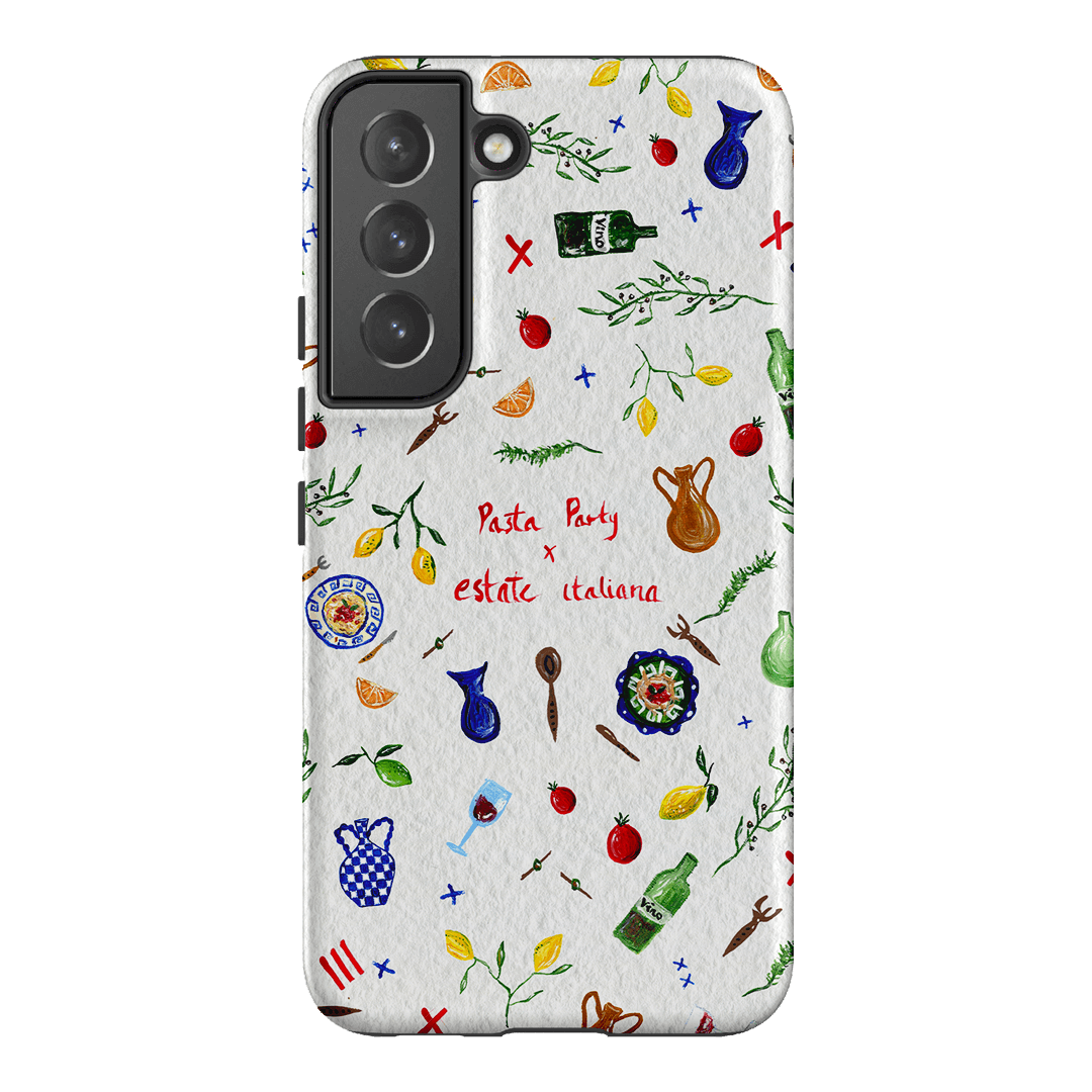 Pasta Party Printed Phone Cases Samsung Galaxy S22 Plus / Armoured by BG. Studio - The Dairy