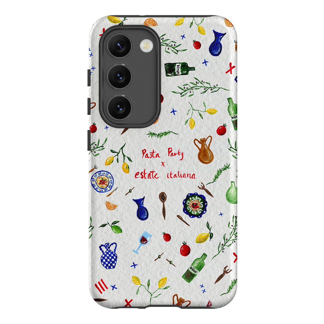Pasta Party Printed Phone Cases Samsung Galaxy S23 / Armoured by BG. Studio - The Dairy