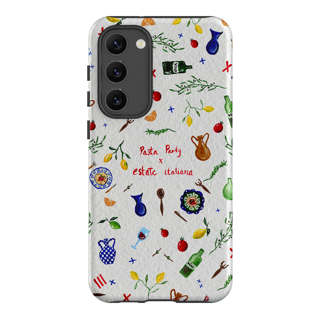 Pasta Party Printed Phone Cases Samsung Galaxy S23 Plus / Armoured by BG. Studio - The Dairy