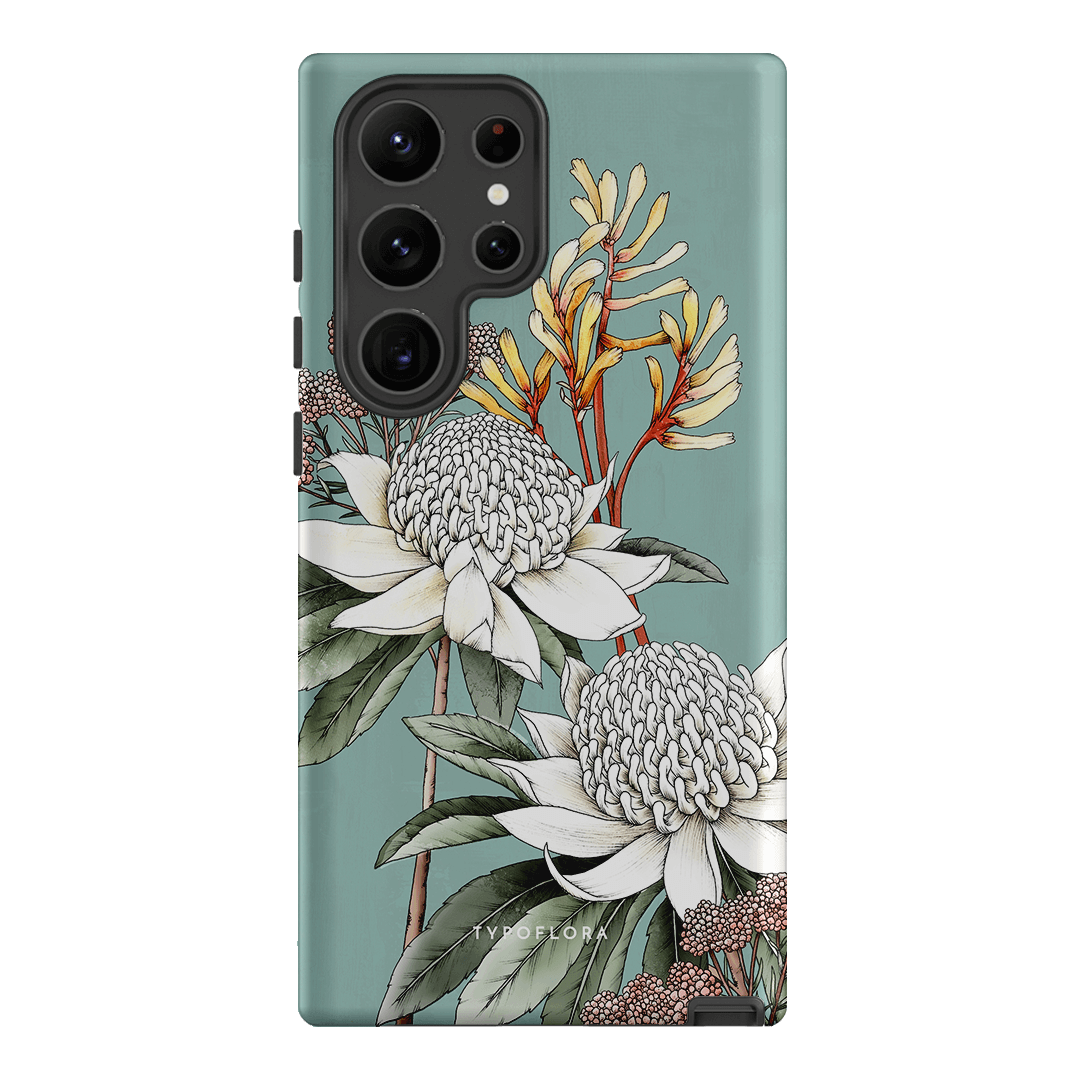 Waratah Printed Phone Cases by Typoflora - The Dairy