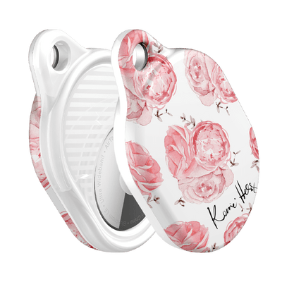 Peony Rose AirTag Case AirTag Case by Kerrie Hess - The Dairy