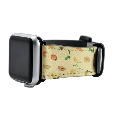 Golden Fruit Apple Watch Band Watch Strap 38/40 MM Black by BG. Studio - The Dairy
