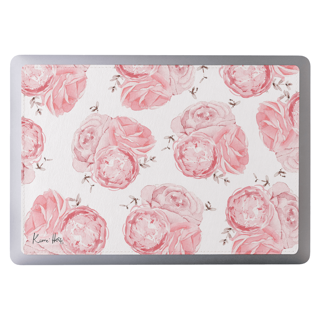 Peony Rose Laptop Skin Laptop Skin by Kerrie Hess - The Dairy
